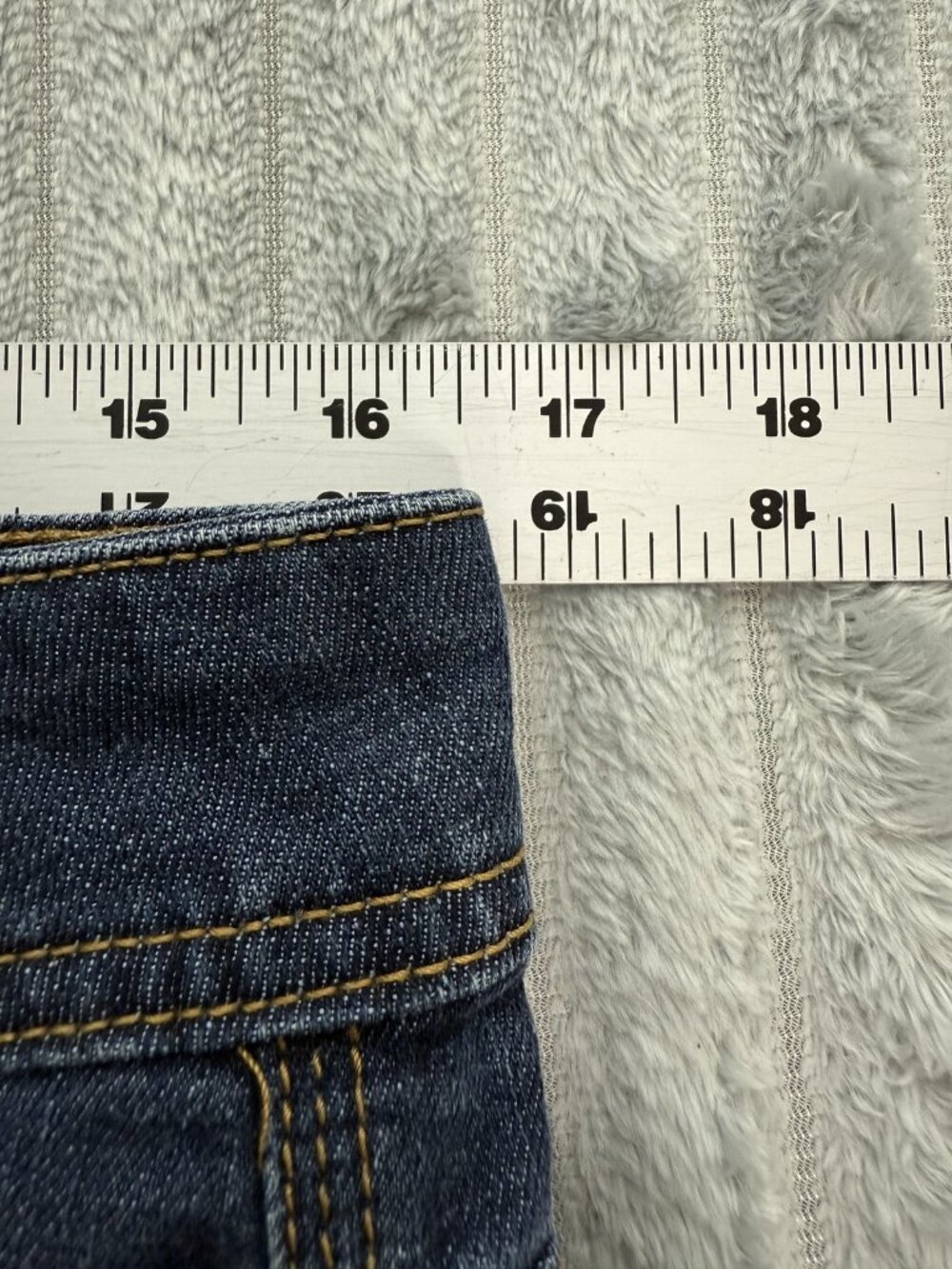 Wrangler Denim A-Line Jean Skirt Womens 10 Blue Knee Length Pockets Western Chic - Picture 5 of 11